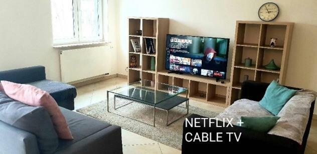 Appartamento Modern 100M2 Flat 2Mn Walking From Train Station In City Center, Free Parking -2A Lussemburgo Esterno foto